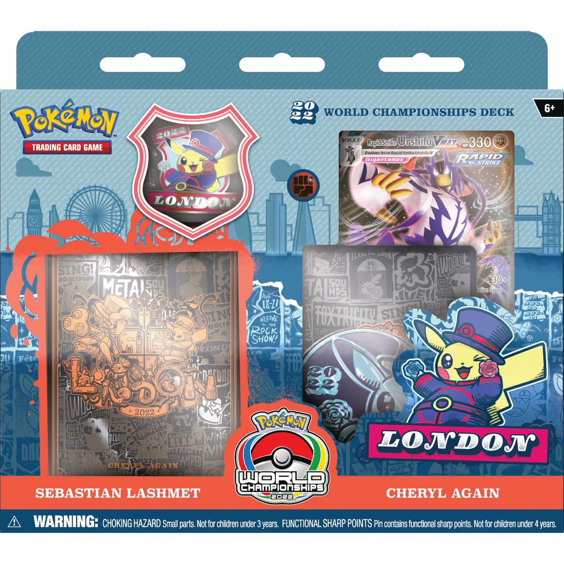 pokemon trading card game 2022 Pokemon Trading Card Game: 2022 World Championships Deck (Assortment)| Squaredcirclecollectibles