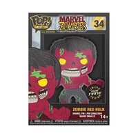 Marvel Zombies Zombie Hulk Glow-in-the-Dark Large Enamel Funko Pop! Pin #34