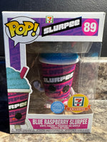 Funko Slurpee 7/11 Glitter 89 Blue Rasberry