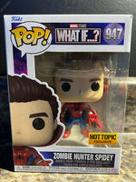 Funko Marvel Studios What If...? Zombie Hunter Spidey Hot Topic 947