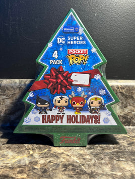 Funko Pocket Pop Happy Holiday DC super Heroes