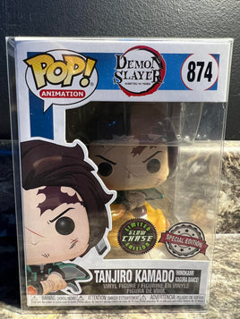 Demon Slayer Tanjiro Kamado Glow Chase Pop 874