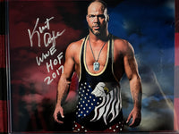 Kurt Angle Autographed 8x10