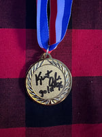 Kurt Angle Autographed Medal