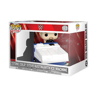 WWE Stone Cold Steve Austin with Ice Marchine Super Deluxe Funko Pop! Ride #122