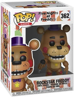 Funko Pop Games: Five Nights at Freddy's Pizza Simulator - Rockstar Freddy Collectible Figure, Multicolo