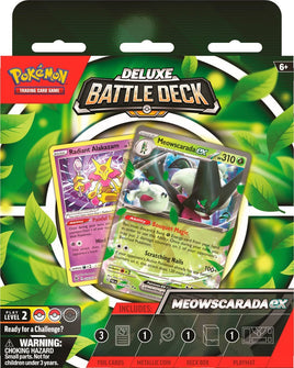 Pokemon Meowscarada Ex Deluxe Battle Deck