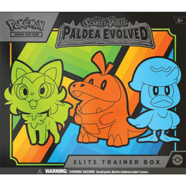 Pokemon Scarlet & Violet #2 Paldea Evoved Elite Trainer Box
