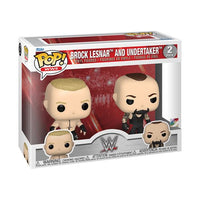 WWE Brock Lesnar and Undertaker Pop! Vinyl Figure 2-Pack