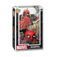 Deadpool (2015) #1 Deadpool in Black Suit Funko Pop! Comic Cover Figure #46 with Case