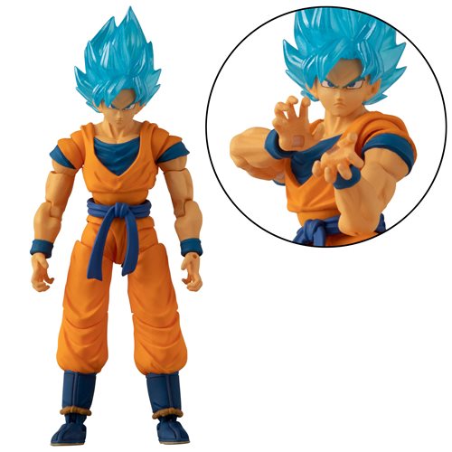 Dragon Ball: Super Evolve Super Saiyan Blue Goku 5-Inch Action Figure