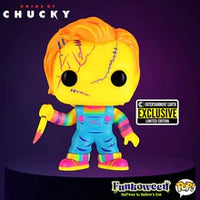 Bride of Chucky Pop! Movies Blacklight Chucky EE Exclusive Funko Pop