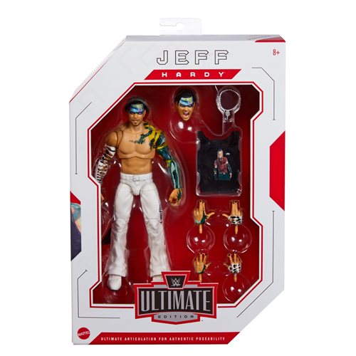 WWE Ultimate Edition Jeff Hardy| Squaredcirclecollectibles