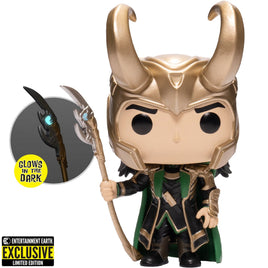 Avengers Loki with Scepter Pop! Vinyl Figure - Entertainment Earth Exclusive