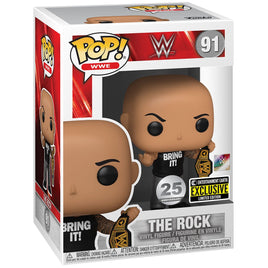 Funko Pop The Rock Championship Belt #91 EE EXCLUSIVE *****