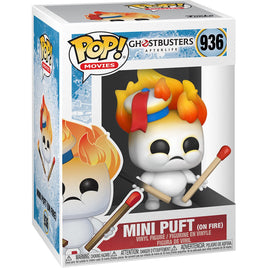 Ghostbusters 3: After Life Mini Puft on Fire Pop! Vinyl Figure Ghostbusters 3: Mini Puft on Fire Pop! Vinyl Figure