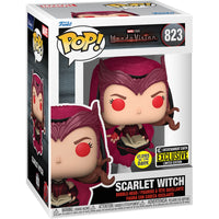 WandaVision Scarlet Witch Glow-in-the-Dark Pop! Vinyl Figure - Entertainment Earth Exclusive