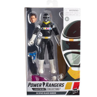 Power Rangers Lightning Collection In Space Black Ranger Figure