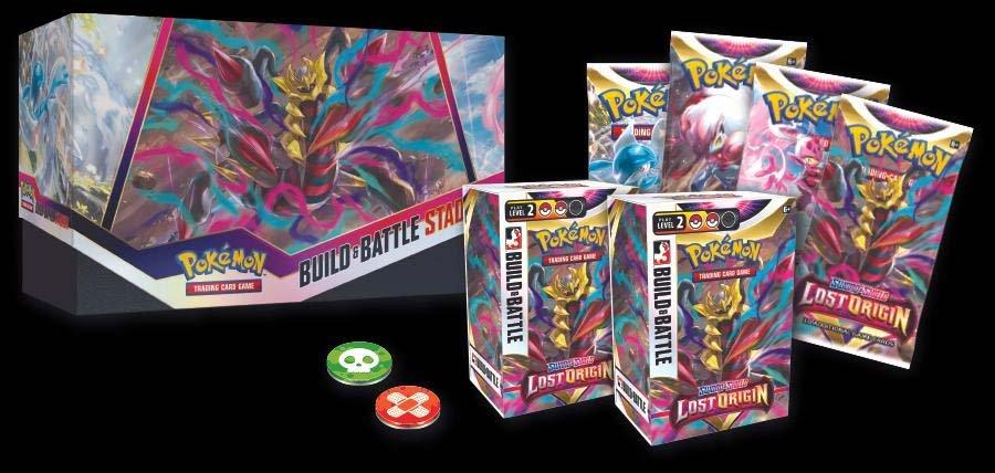 Pokemon Lost Origin Build and Battle Stadium| Squaredcirclecollectibles