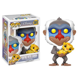The Lion King Rafiki with Baby Simba Pop! Vinyl Figure