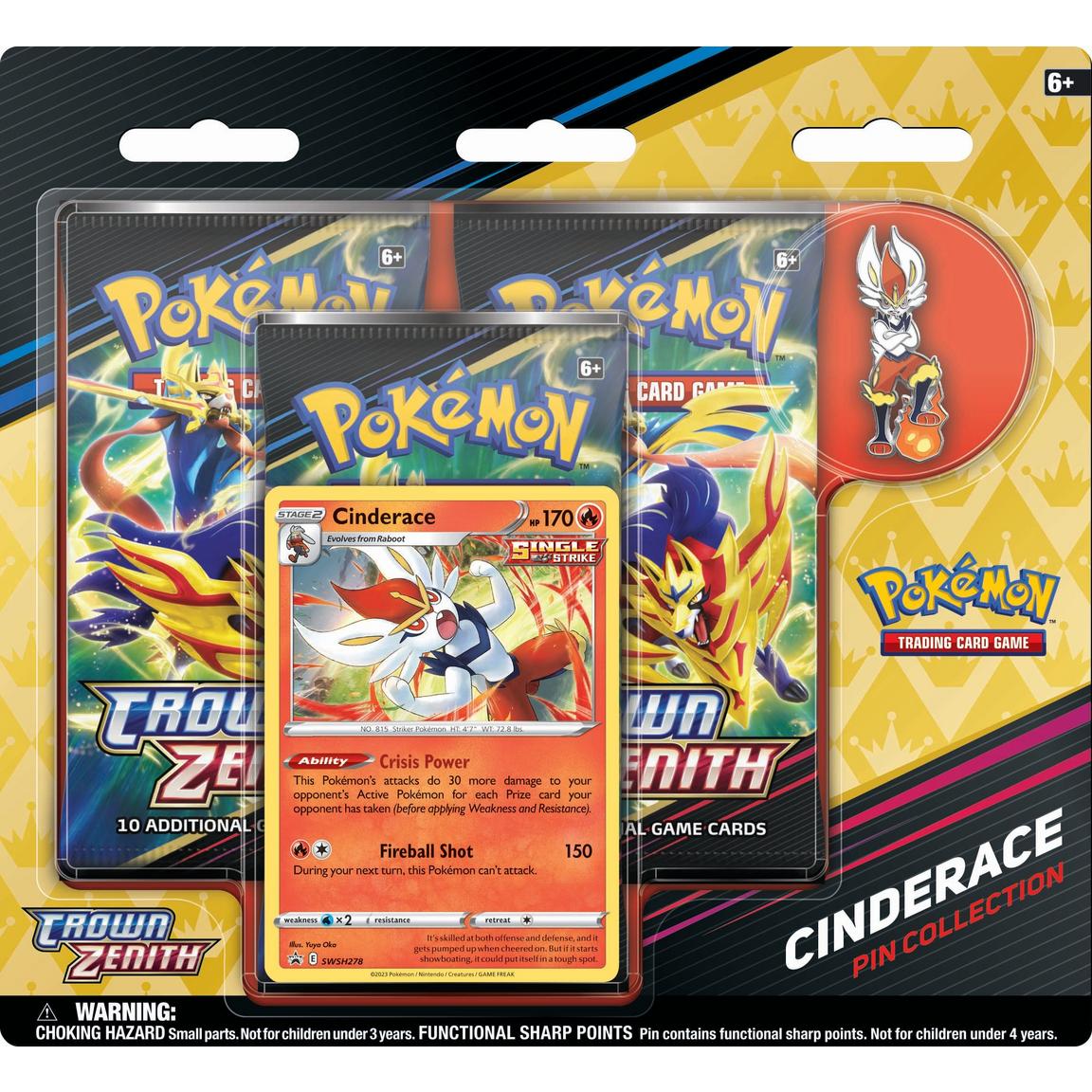 Pokemon Trading Card Game: Crown Zenith Pin Collection (Assortment)| Squaredcirclecollectibles Pokemon Trading Card Game: Crown Zenith Pin Collection (Assortment)| Squaredcirclecollectibles