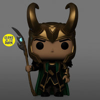 Avengers Loki with Scepter Pop! Vinyl Figure - Entertainment Earth Exclusive