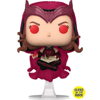 WandaVision Scarlet Witch Glow-in-the-Dark Pop! Vinyl Figure - Entertainment Earth Exclusive