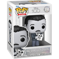 Disney 100 Walt Disney with Drawing Pop! Vinyl Figure