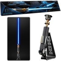 Star Wars The Black Series Elite Obi-Wan Kenobi Force FX Lightsaber Prop Replica